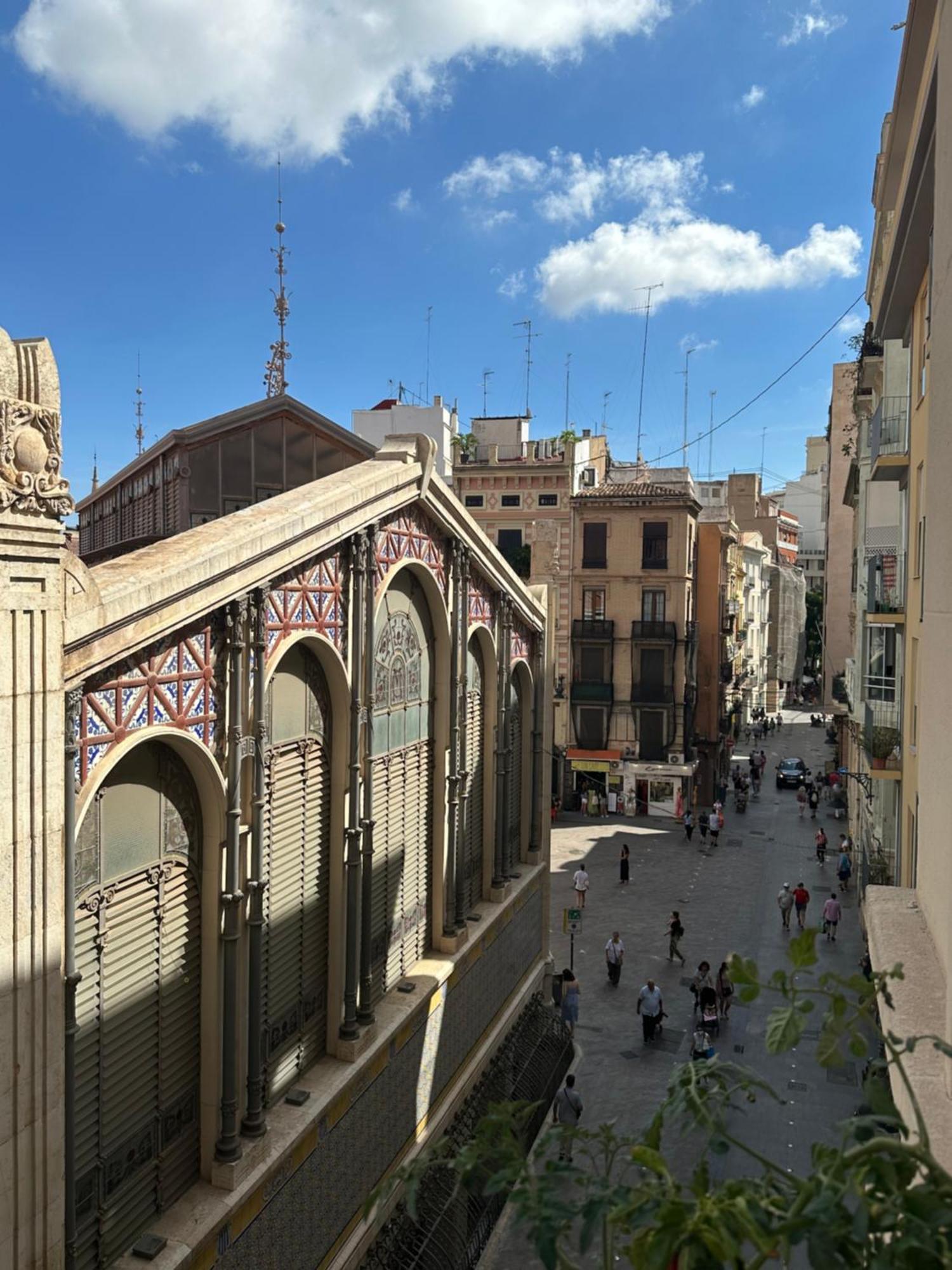 Mirador 1 Del Mercado Central - Habitacion Con Bano Privado En El Centro De La Ciudad Vella 발렌시아 외부 사진