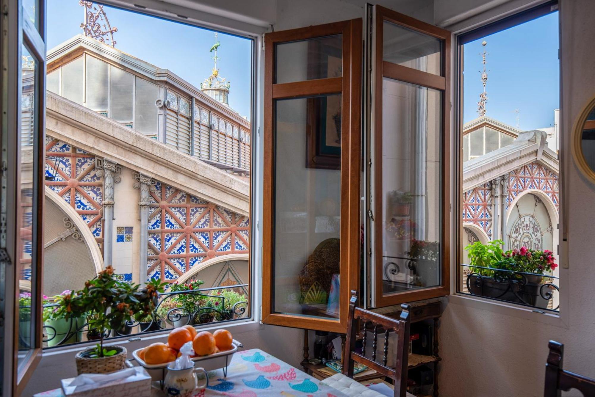 Mirador 1 Del Mercado Central - Habitacion Con Bano Privado En El Centro De La Ciudad Vella 발렌시아 외부 사진