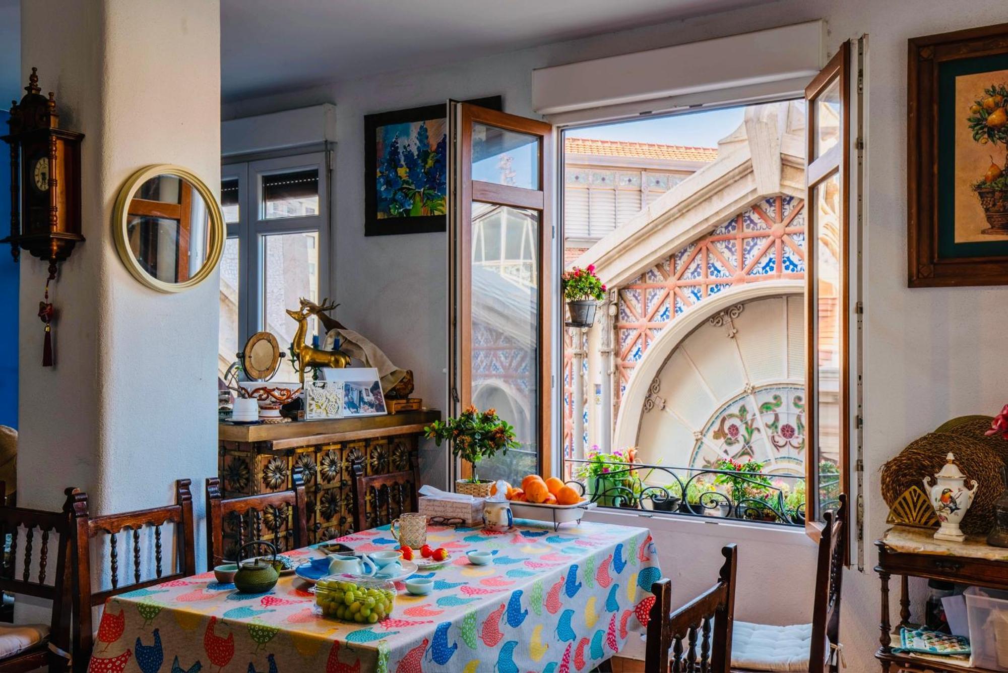 Mirador 1 Del Mercado Central - Habitacion Con Bano Privado En El Centro De La Ciudad Vella 발렌시아 외부 사진